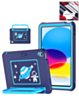 Kids SpaceGrip Tablet Case with Handle Stand (DARK BLUE) for iPad Mini 6 / 7 (Only Ground Shipping)