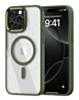 Shiny Magnetic Clear Cases (GREEN) for iPhone 12/12 PRO (Only Ground Shipping)