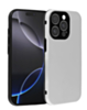 Full Cover New Design Silicone Case - WHITE for iPhone 12 Pro (Only Ground Shipping)