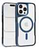 Glossy & Transparent Magnetic Case - DARK BLUE for iPhone 12 / 12 Pro (Only Ground Shipping)