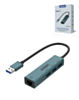 Onten 4in1 Ethernet Hub (3x USB 2.0 + Ethernet) (Only Ground Shipping)