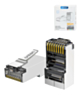 Onten RJ45 Connector Ethernet Cable (30?M Gold Plated) (Cat 5 / Cat 5e) (100 Pack) (Only Ground Shipping)