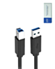 Onten USB A to Printer Cable (1.8m) (Only Ground Shipping)