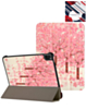 Old Style Notebook Design Case - PINK TREES for iPad Air 13 2024 / Pro 12.9 (3rd / 4th / 5th / 6th) (Only Ground Shipping)