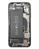 Back Housing Frame with Small Components Pre-Installed for iPhone XR (BLACK) (OEM Pull D Grade) (Only Ground Shipping)