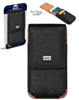 EVO 5.5" Vertical Texture Leather Pouch - BLACK (Only Ground Shipping)