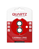 QUARTZ HD Tempered Glass with Metal Ring for iPhone 17 Back Camera (SILVER)