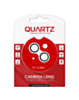 QUARTZ HD Tempered Glass with Glitter Diamond Camera Lens for iPhone 13 / 13 Mini Back Camera (WHITE)