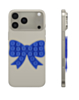 Fashion Bow Beads Silicone Suction Cup Phone Holder - DARK BLUE (Only Ground Shipping)