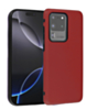 Full Cover New Design Silicone Case - RED for Galaxy S20 Ultra (Only Ground Shipping)