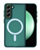 Galaxy S22 New Magnetic Wireless Charging Case - DARK GREEN (Only Ground Shipping)