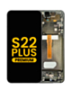 OLED Assembly with Frame for Galaxy S22 Plus (S906) (Phantom Black) (Premium)