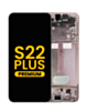 OLED Assembly with Frame for Galaxy S22 Plus (S906) (Pink Gold) (Premium)