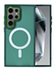 Galaxy S22 Ultra New Magnetic Wireless Charging Case - DARK GREEN (Only Ground Shipping)