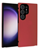 Full Cover New Design Silicone Case - RED for Galaxy S22 Ultra (Only Ground Shipping)