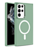 Galaxy S23 Hard PC Rear / Soft TPU Wireless Charging Case - LIGHT GREEN (Only Ground Shipping)
