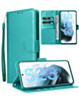 Galaxy S23 FE Leather Wallet Case with Card Slot - TEAL (Only Ground Shipping)
