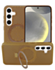 Galaxy S23FE Heat Dissipation Case with Kickstand - BROWN (Only Ground Shipping)