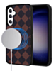 Galaxy S23 FE Wireless Charging Case - BROWN (Full Bottom Close) (Only Ground Shipping)