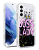 Galaxy S23 Plus Liquid Quicksand Glitter Cover Case - BOSS LADY (Only Ground Shipping)