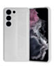 Galaxy S23 Plus Wrist Strap Silicon Soft Case - WHITE (Only Ground Shipping)