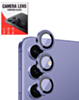 Camera Lens Protector with Metal Ring for Galaxy S24 (Cobalt Violet)