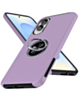 Dual Layer Case with Magnetic Ring - PURPLE for Galaxy S25E (Only Ground Shipping)