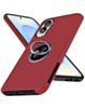 Dual Layer Case with Magnetic Ring - RED for Galaxy S25E (Only Ground Shipping)