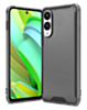 Galaxy S25 Edge Hybrid Case with Air Cushion Technology - BLACK (Only Ground Shipping)