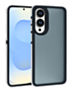 Galaxy S25E Matte Silicone Frame Shockproof Case - WHITE (Only Ground Shipping)