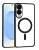 Galaxy S25E Shiny Wireless Charging Clear Case - BLACK (Only Ground Shipping)
