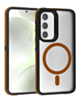 Galaxy S25 Plus Magsafe Dual-Color TPU Matte Case - ORANGE (Only Ground Shipping)