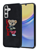 Embroidered 3D Cute Case - RELAX BEAR for Galaxy S25 Plus (Only Ground Shipping)