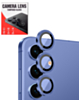 Camera Lens Protector with Metal Ring for Galaxy S25 Plus (Navy)