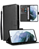 Leather Wallet Case with Card Slot - BLACK for Galaxy S26 (Only Ground Shipping)