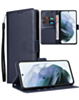 Leather Wallet Case with Card Slot - BLUE for Galaxy S26 (Only Ground Shipping)