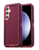 Heavy Duty Case for Galaxy S26 (MAROON & RED) (Only Ground Shipping)