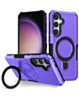 Hard PC Shockproof Case w /Ring Holder (PURPLE) for Galaxy S26 (Only Ground Shipping)