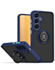 Hard PC Rear Colorful Border Case with Ring Holder (NAVY BLUE) for Galaxy S26 (Only Ground Shipping)