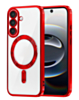 Galaxy S26 Shiny Wireless Charging Clear Case - RED (Only Ground Shipping)