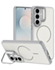 Shockproof TPU Wireless Charging Case with Camera Stand Camera Stand (GRAY) for Galaxy S26 (Only Ground Shipping)