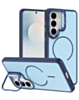 Shockproof TPU Wireless Charging Case with Camera Stand Camera Stand (NAVY) for Galaxy S26 (Only Ground Shipping)
