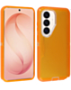 Transparent Shockproof Case - ORANGE for Galaxy S26 (Only Ground Shipping)