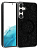 Wireless Charging Bling Diamond Crystal Case - BLACK for Galaxy S26 (Only Ground Shipping)