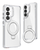 Galaxy S26 Thin Magnetic Clear Case with Camera Stand Kickstand - CLEAR (Only Ground Shipping)