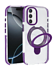 Magnetic Circle Stand with MagSafe Case for Galaxy S26FE (PURPLE) (Only Ground Shipping)