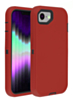 Heavy Duty Case for iPhone 16e / 17e (BLACK RED) (Only Ground Shipping)