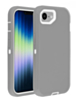 Heavy Duty Case for iPhone 16e / 17e (GRAY & WHITE) (Only Ground Shipping)