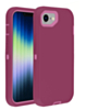 Heavy Duty Case for iPhone 16e / 17e (MAROON & PINK) (Only Ground Shipping)