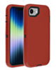 Heavy Duty Case for iPhone 16e / 17e (RED & BLACK) (Only Ground Shipping)